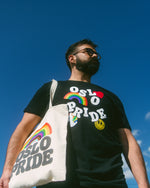 Last inn bildet i Galleri-visningsprogrammet, OSLO PRIDE SORT T-SKJORTE
