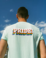 Last inn bildet i Galleri-visningsprogrammet, MINTGRØNN 1972 PRIDE T-SKJORTE
