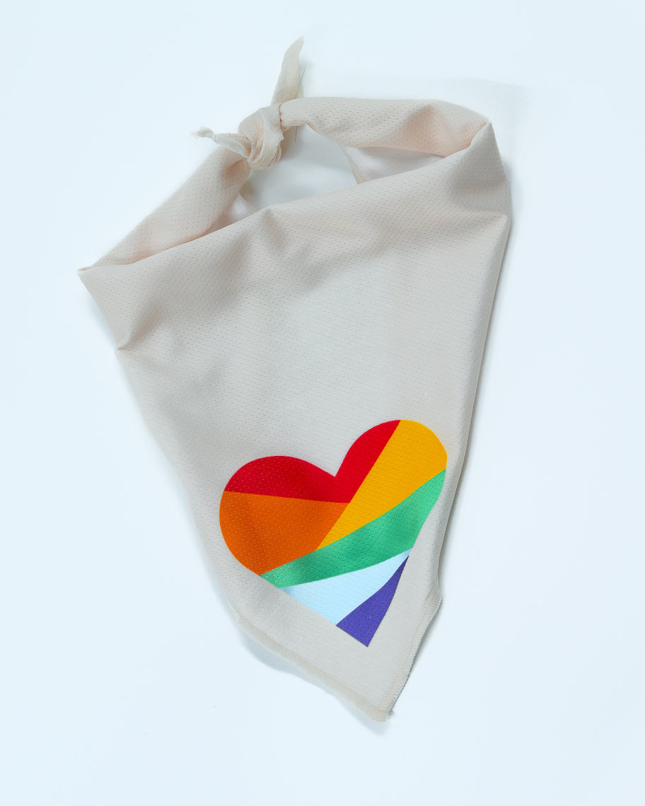Bandana for hund – Hjerte