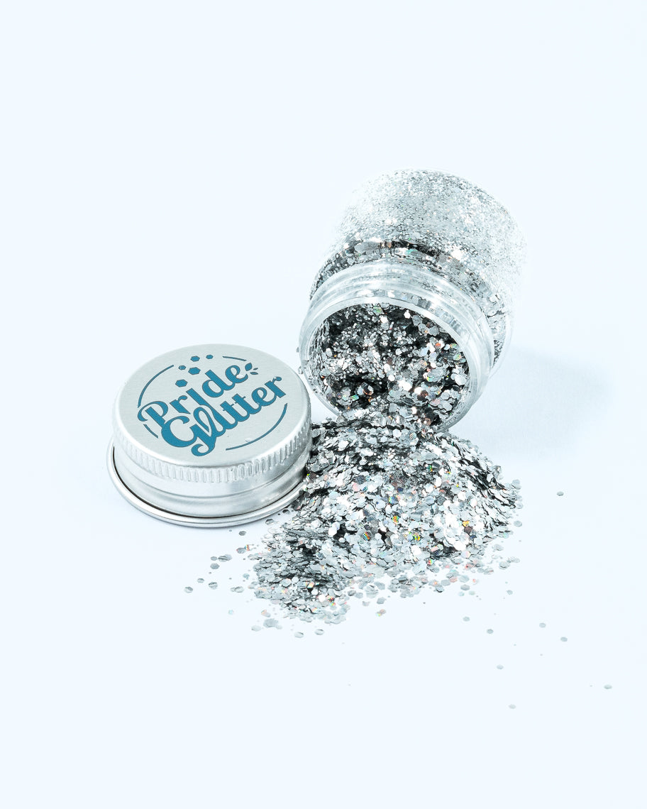 Pride Glitter – Holo Silver