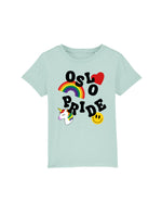 Last inn bildet i Galleri-visningsprogrammet, GRØNN UNICORN T-SKJORTE BARN
