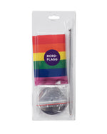 Last inn bildet i Galleri-visningsprogrammet, Bordflagg Regnbue
